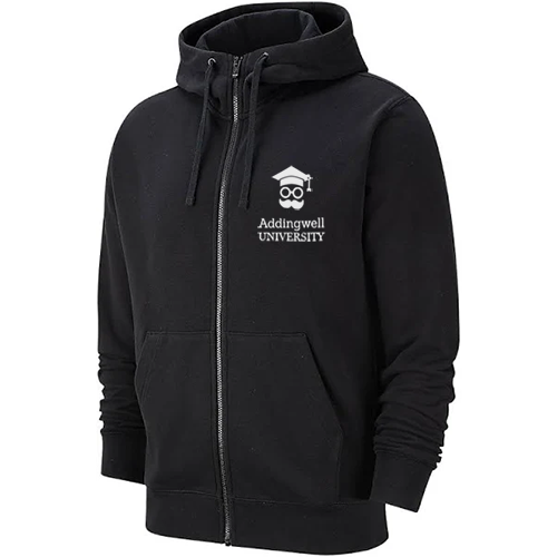 Addingwell University Sweater - Black